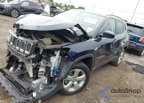 2021 Jeep Compass Latitude 4X4 из США, поврежденный, VIN 3C4NJDBB3MT547846